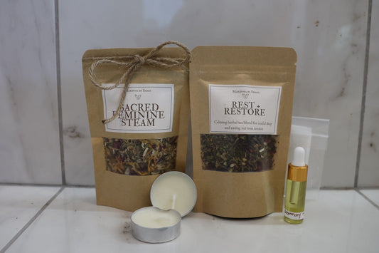 Nighttime ritual steam set
